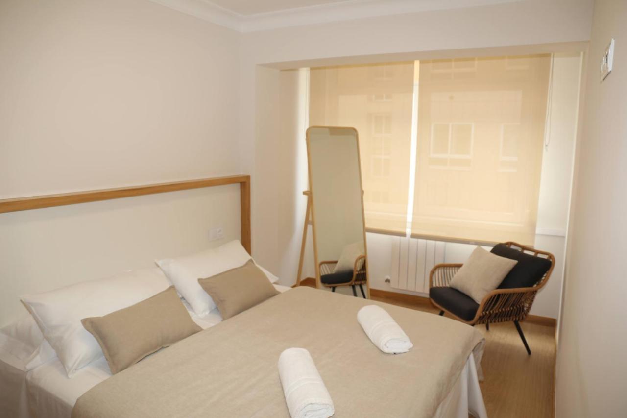 Apartamento Orzan Playa A Coruña Buitenkant foto